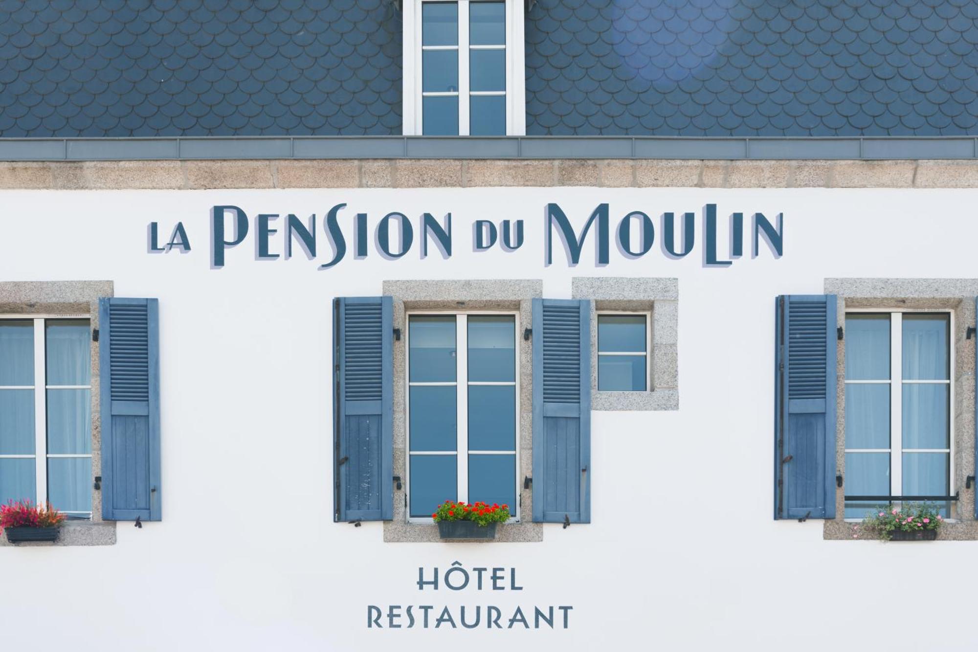 Logis Hotel Et Restaurant La Pension Du Moulin Pont-Aven Exterior photo